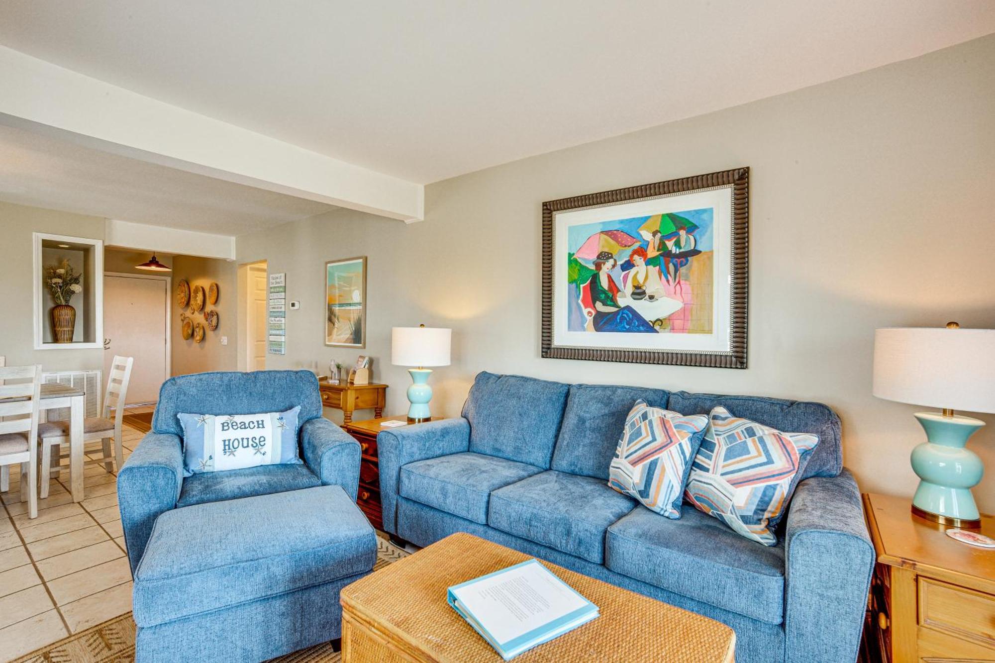 Oceanmarsh Subdivision Harbor Island Condo With Deck - Steps To Beach! מראה חיצוני תמונה